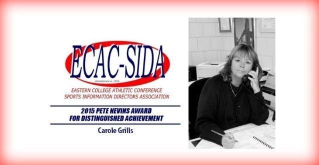 Former SID Carole Grills (Smith College) Earns ECAC-SIDA Pete Nevins Award